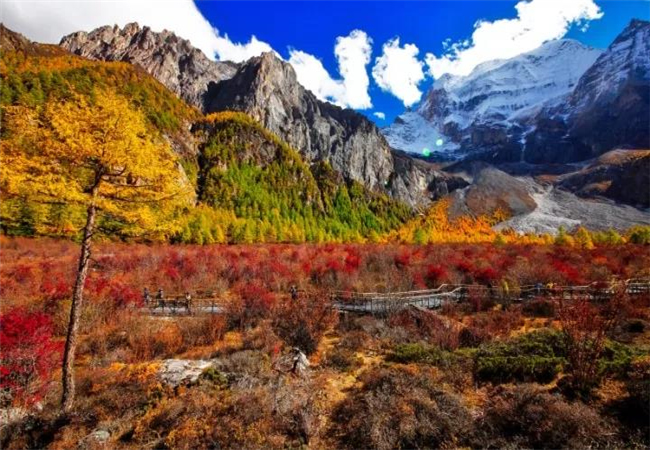 云南旅游攻略稻城亞丁的秋天， 美到炸裂了！??！