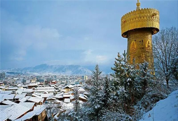 云南傳媒公司：這個冬天，一起去香格里拉！看一眼就愛上了！